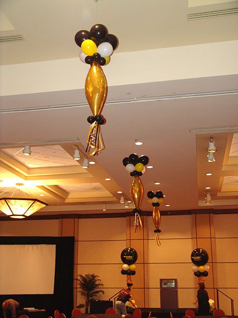 hanging balloon decorations denver