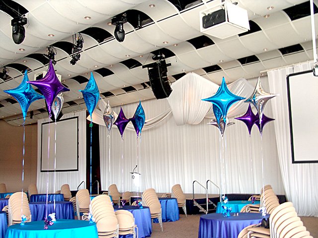 balloon decorations seawell ballroom